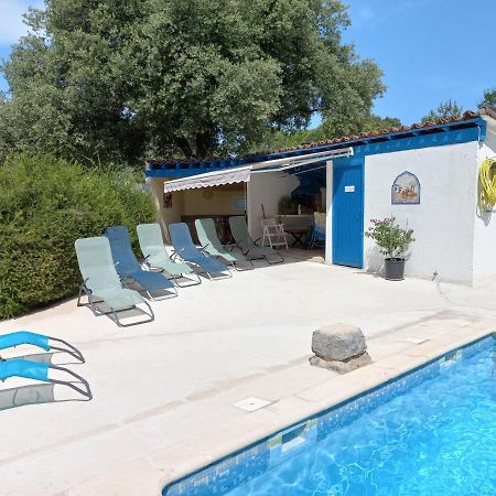 Gites De Plos Appart Chalet Piscine Spa 앙뒤즈 외부 사진