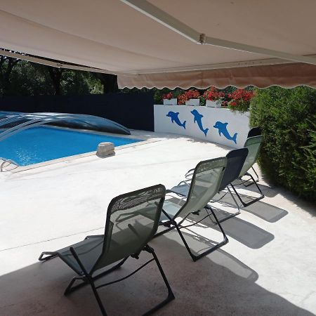 Gites De Plos Appart Chalet Piscine Spa 앙뒤즈 외부 사진