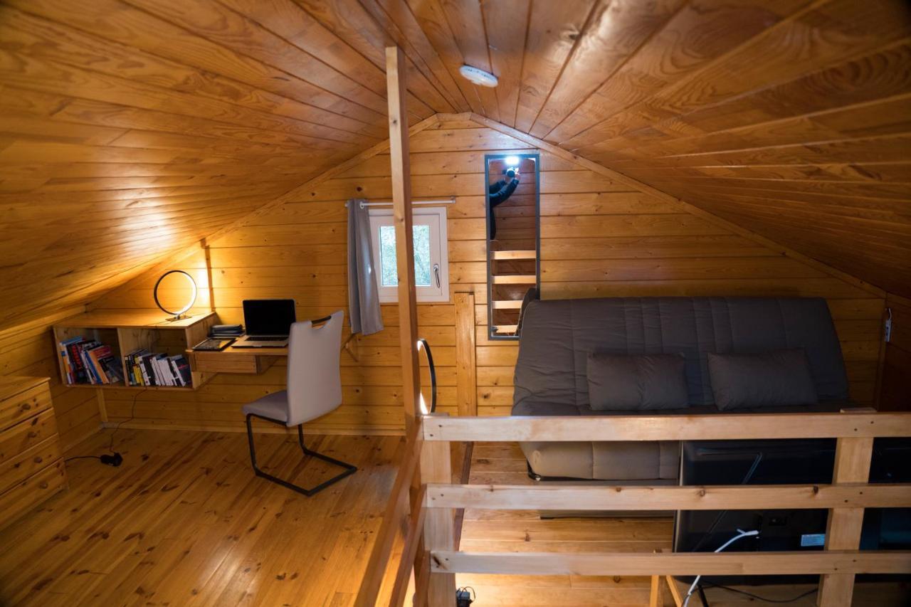 Gites De Plos Appart Chalet Piscine Spa 앙뒤즈 외부 사진