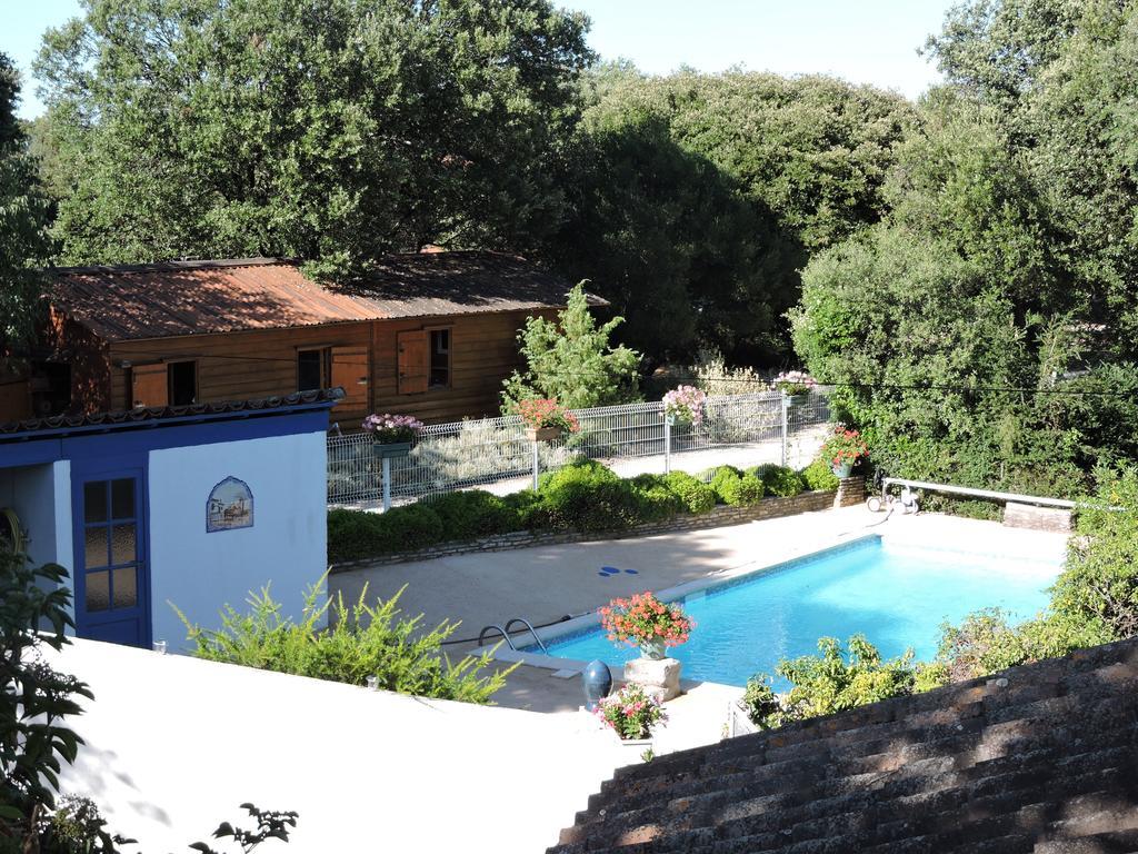 Gites De Plos Appart Chalet Piscine Spa 앙뒤즈 외부 사진