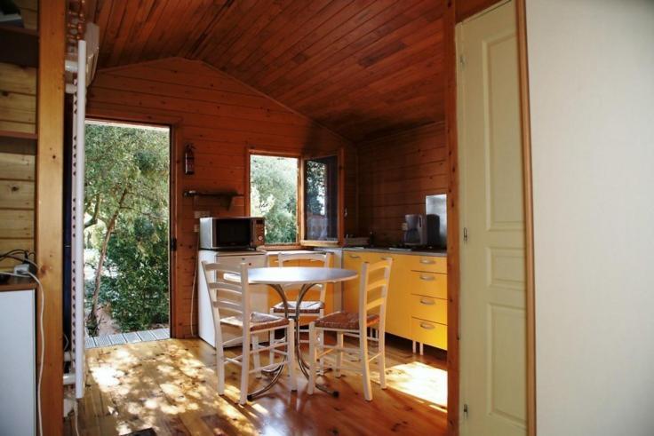 Gites De Plos Appart Chalet Piscine Spa 앙뒤즈 객실 사진